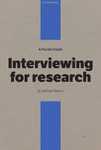 Interviewing for Research